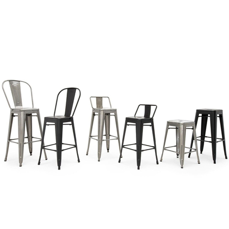 Krzesło barowe TOWER 66 (Paris) czarne