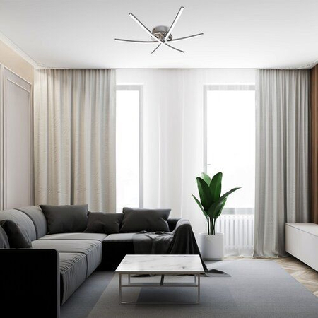 Lampa sufitowa Rabalux Cyclone 4606 chrom