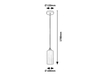 Lampa wisząca Rabalux Panthea 4479 złoty