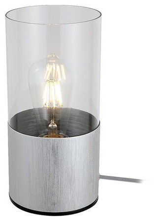 Lampa stołowa Rabalux Zelkova 3153 szczotkowane aluminium
