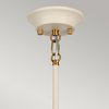 Lampa wisząca Elstead Lighting Cosmos beżowy/złoty DL-COSMOS9
