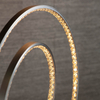 Lampa stołowa Endon Lighting Eternity 73048 nikiel