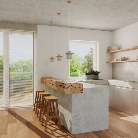 Sollux Lighting Lampa wisząca MAB beton SL.1363