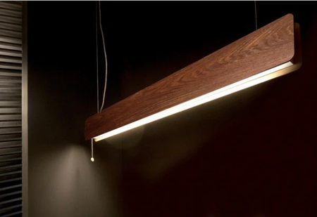 Lampa sufitowa OSLO LED 90 Nowodvorski 7522 drewniany