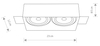 Lampa MOD PLUS black II 9403 Nowodvorski Lighting