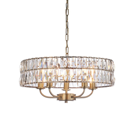 Lampa wisząca Endon Lighting Clifton 106244 mosiądz