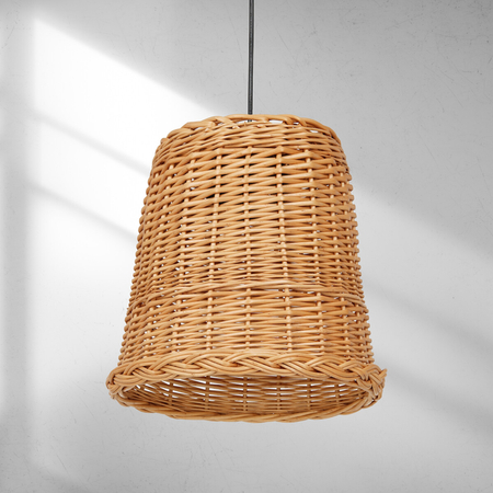 Milagro Lampa wisząca VIMINI NATURAL WOOD 1xE27 MLP7990 Naturalne drewno