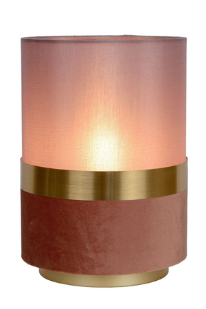 Lampa stołowa Lucide EXTRAVAGANZA TUSSE 10508/01/66 różowy