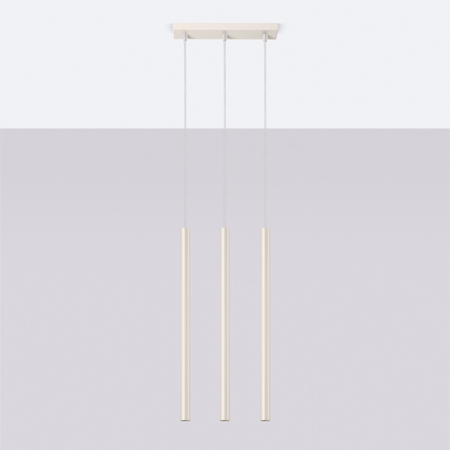 Sollux Lighting Lampa wisząca PASTELO 3 biała SL.0466