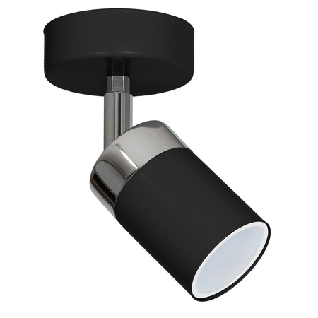Milagro Kinkiet JOKER BLACK/CHROME 1xGU10 MLP910 CZARNY