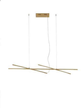 Lampa wisząca Luces Exclusivas BELL złoty LE42729