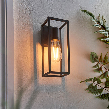 Kinkiet zewnętrzny Endon Lighting Herbert 91993 czarny
