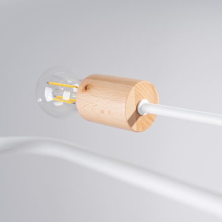 Sollux Lighting Żyrandol TIMBO 8 biały SL.1667