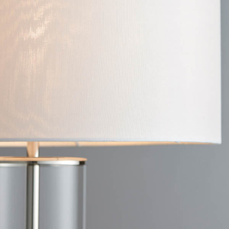 Lampa stołowa Endon Lighting Lessina 70600 nikiel