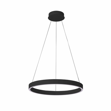 Lampa wisząca Italux PND-56215D-080RPC-BK-3KS4K-TRDIMM Czarny