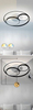 Lampa sufitowa Rabalux Aquila 3335 czarny