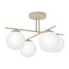 Lampa sufitowa Kaja SAVIA K-5793 biały, beż, złoty