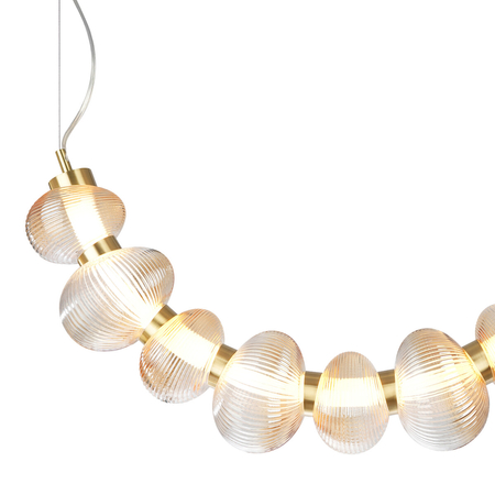Milagro Lampa wisząca BOLLA GOLD 36W LED ML1428 ZŁOTY