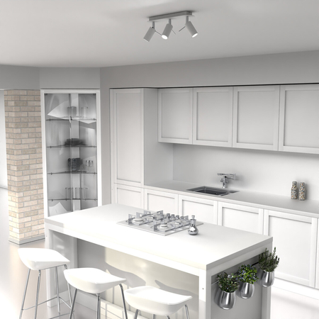 Milagro Lampa sufitowa Preston 3x mini GU10 Biały/Chrom MLP7616 Biel / Chrom