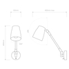 Kinkiet Astro Atelier Grande 1224016 Matowy Czarny