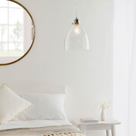 Lampa wisząca Endon Lighting Elstow 60874 chrom