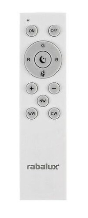 Lampa wewnętrzna Rabalux Everest 3510 srebrny