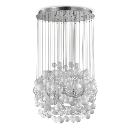 Lampa wisząca Ideal Lux 087924 Bollicine SP14 Bianco