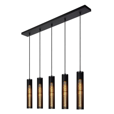 Lampa wisząca Lucide LIONEL 73406/05/30 czarny