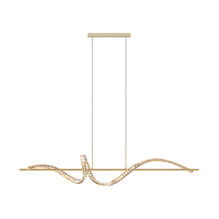 Lampa wisząca Zuma Line MD3170-1-3GT ATHESA LAMPA WISZĄCA ZŁOTA/GOLD