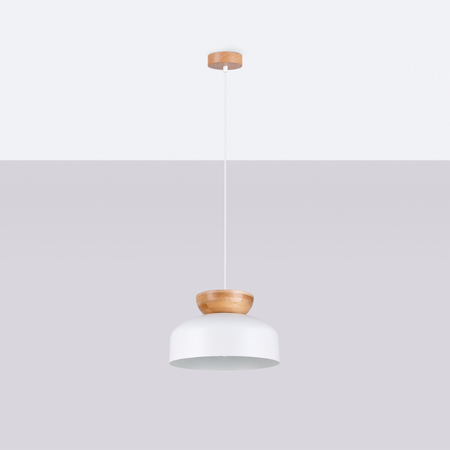 Sollux Lighting Lampa wisząca MARION biała SL.1350