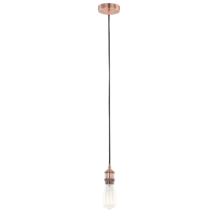 Lampa wisząca Italux Classo DS-M-034 RED COPPER Czerwona miedź