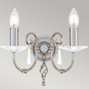 Kinkiet Elstead Lighting Aegean szary AG2-POL-NICKEL