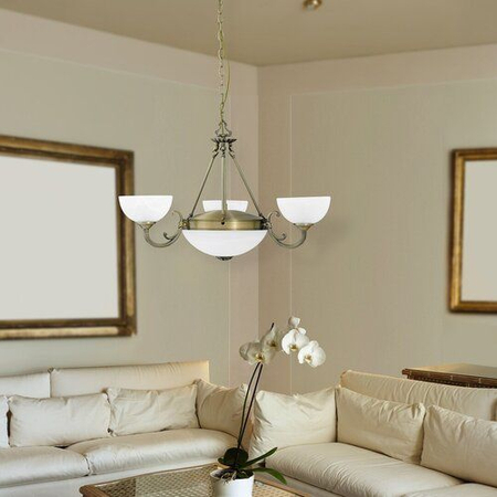 Żyrandol Rabalux Marlene 8543 brąz