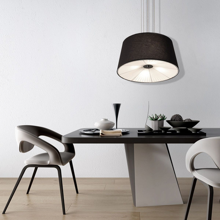 Lampa wisząca Bali 4xE27 czarna LP-1322/1P BK