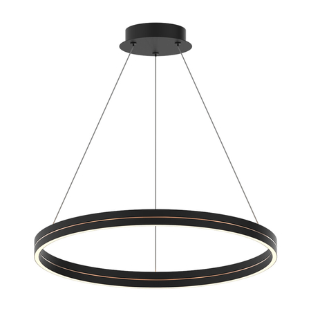 Milagro Lampa wisząca GRAVITY 36W LED ML1183 CZARNY + ZŁOTY