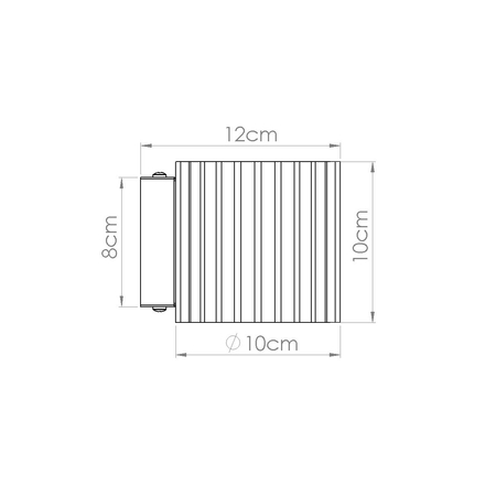 Sollux Lighting Kinkiet AURA biały G9 SL.1781