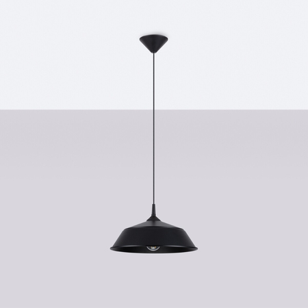 Sollux Lighting Lampa wisząca FRIKA czarna SL.1328