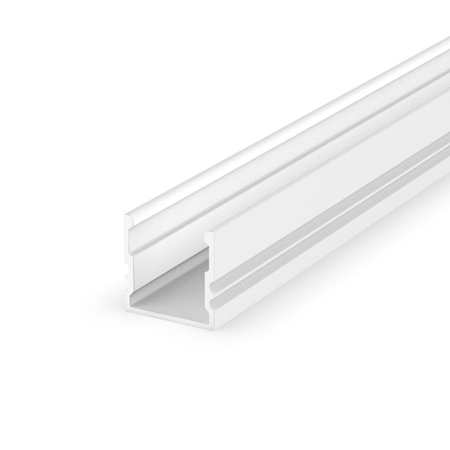 Profil LED Greenie P5-1B2 2m nawierzchniowy głęboki biały lakierowany