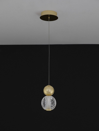 Lampa wisząca Luces Exclusivas PONCE złoty LE42698