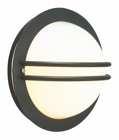 BREMEN 631 BLACK E27 LED 9W OPAL LAMPSHADE