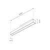 Milagro MAGNETIC TRACK 14W LED 3000K ML8928 CZARNY