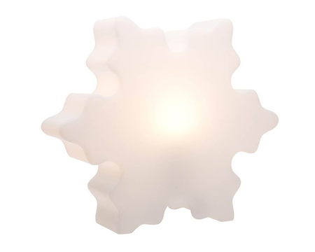 Śnieżynka LED Lampa zewnętrzna ogrodowa 2700K Biała ciepła Ø40cm 32065W biały