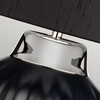 Lampa stołowa Bexley - 1 źródło światła - Czarna / Polerowany nikiel Quintiesse QN-BEXLEY-TL-BKPN