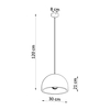 Sollux Lighting Lampa wisząca PABLITO SL.0847