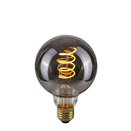 Żarówka dekoracyjna Italux E27 4W 2200K G95 Spiral Smoke