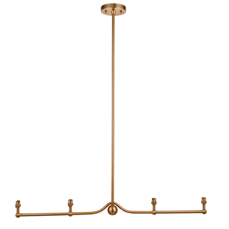 Lampa wisząca Endon Lighting Santiago 108211 mosiądz