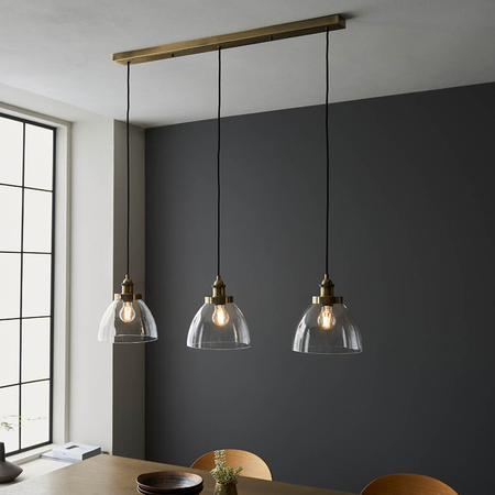 Endon Lighting Lampa wisząca 98114 mosiądz
