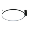 Plafon Ring L CCT 1xLED czarny LP-909/1C L BK CCT