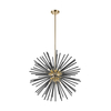 Lampa wisząca URCHIN Zuma Line P0491-09C-F7BC czarny/złoty