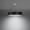 Sollux Lighting Żyrandol SKALA 70 czarny SL.0802